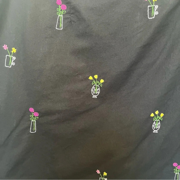 Moka Sport Embroidered Skort Black Size 18 - Picture 3 of 6